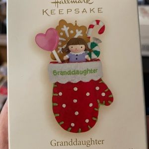 Hallmark Keepsake Ornament 2008. Granddaughter NIB.